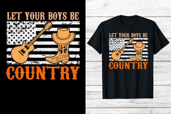 Country Music Retro Western Boot T-Shirt Review for Real Projects
