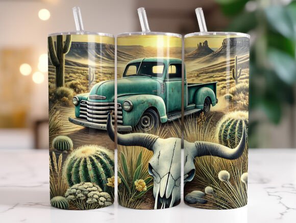Cowboy Western Boho Tumbler Wrap Review