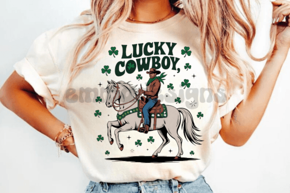 Lucky Cowboy PNG, Howdy St Patrick’s Day: A Designer's Take