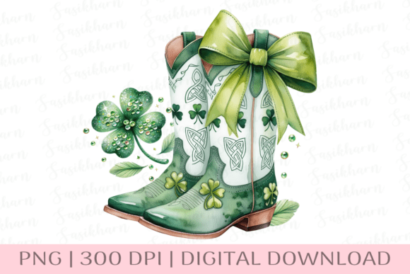 Lucky Girl Green Cowboy Boots Embroidery Design Review
