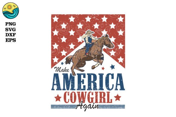 Make America Cowgirl Again PNG SVG Review for Real Embroidery Projects