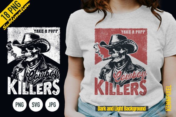 Retro Western Cowboy Killers Skeleton Embroidery Design Review